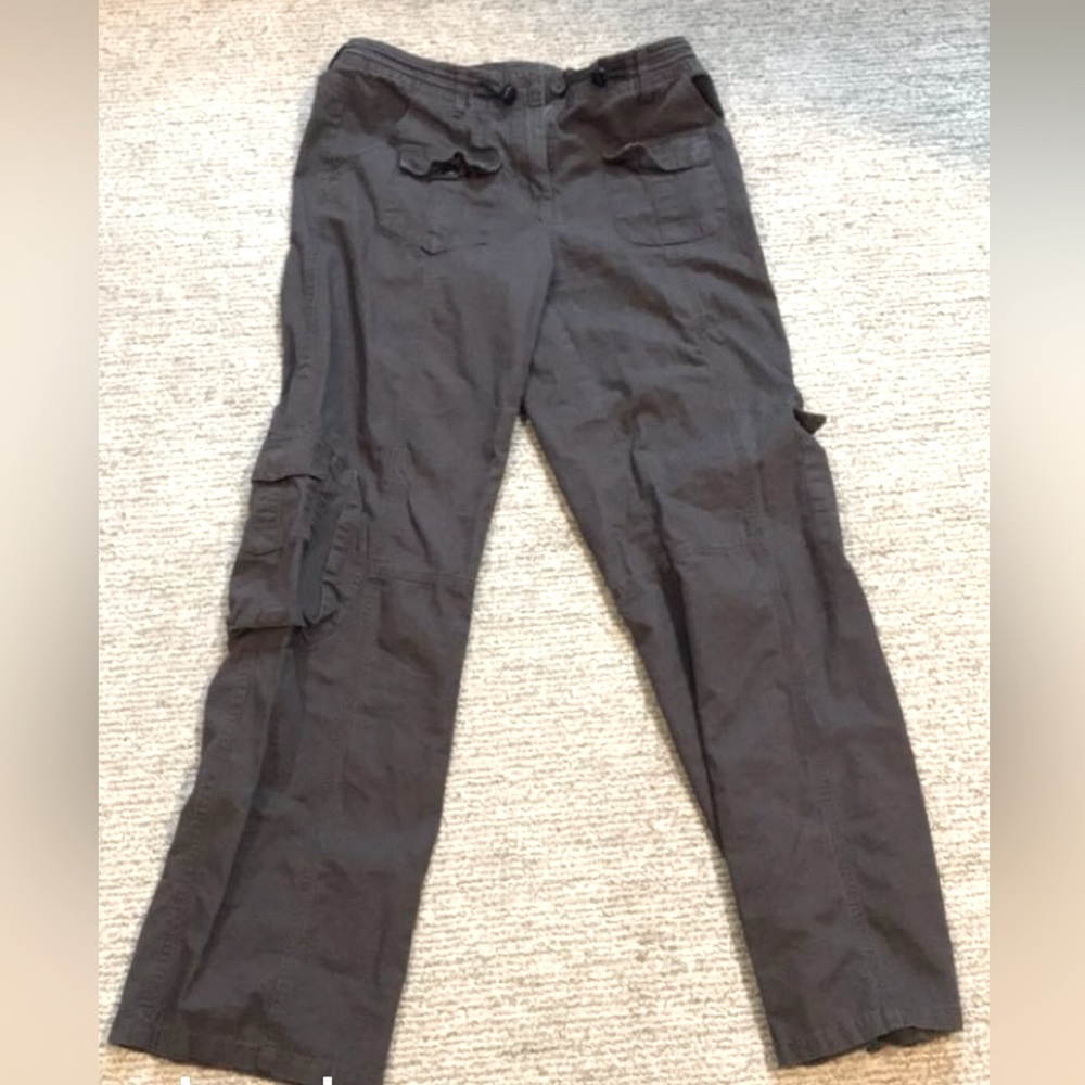 brandy Melville Kim cargos charcoal grey